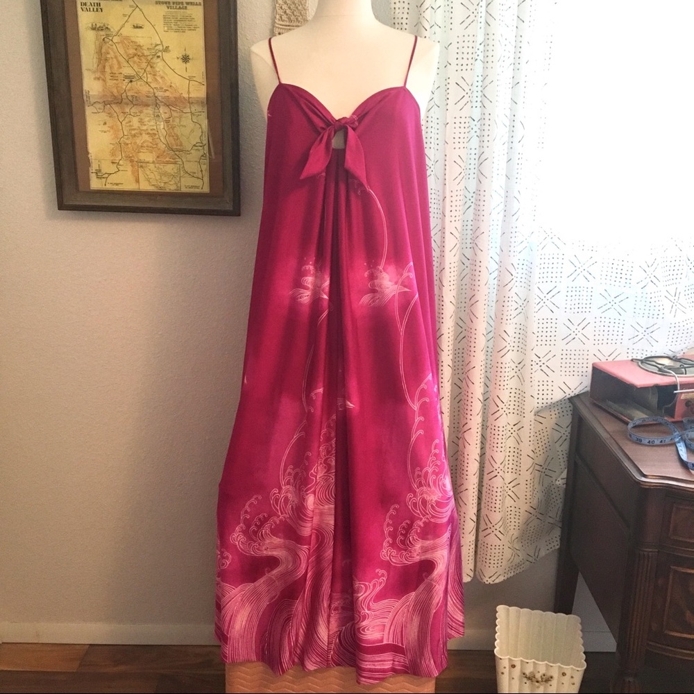 Vtg maxi dress 🌊